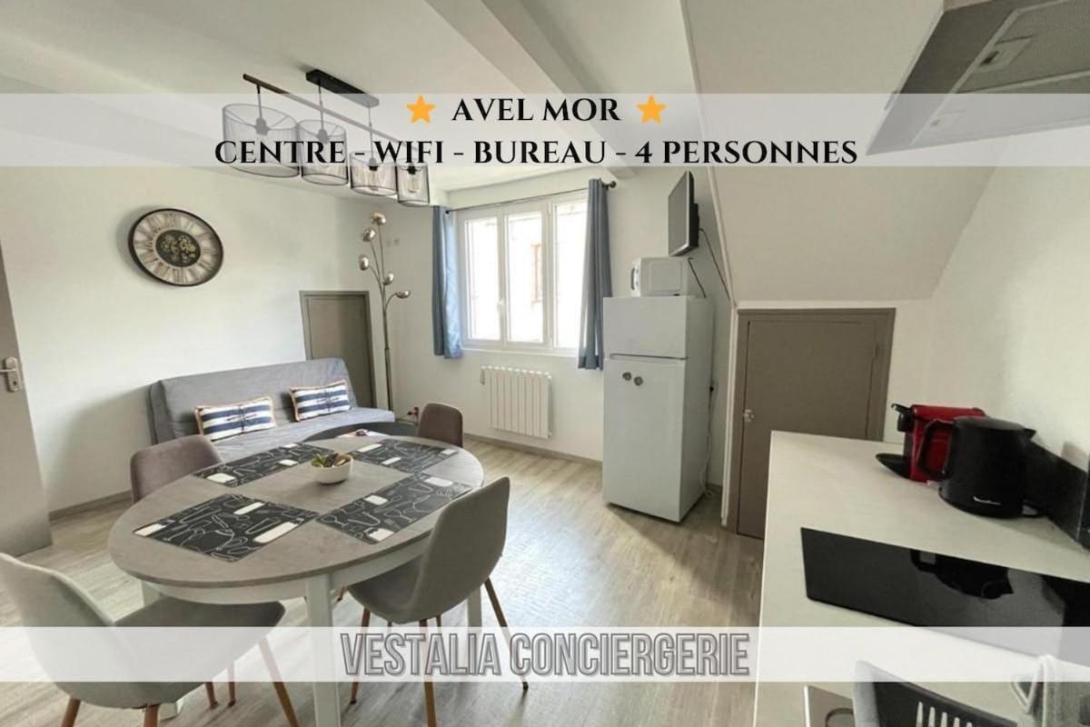 -Avel Mor- T2 2Eme Etage Centre Wifi Appartement Pont-Aven Buitenkant foto